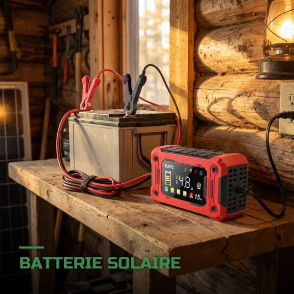 Chargeur Batterie 12V 15A