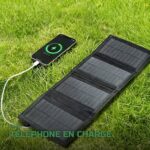 Chargeur Solaire Pliable USB 20W