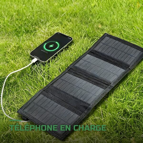 Chargeur Solaire Pliable USB 20W