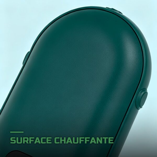 Chauffe-Mains Rechargeable Double Face 2 Températures