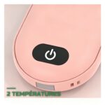 Chauffe-Mains Rechargeable Double Face 2 Températures