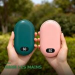 Chauffe-Mains Rechargeable Double Face 2 Températures