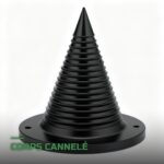 Coin de Fendage de Bûches en Acier au Carbone Portable