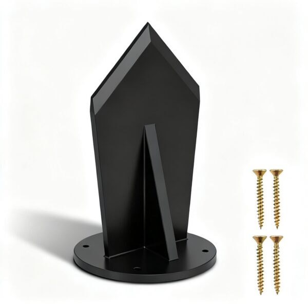 Coin de Fendage de Bûches en Acier au Carbone Portable