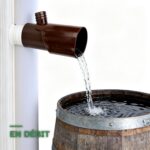 Collecteur Récupérateur d'Eau de Pluie pour Gouttière de Descente