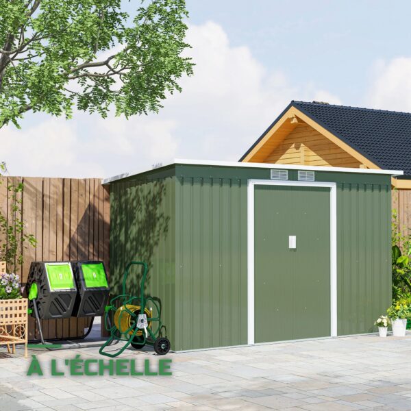 Composteur Rotatif de Jardin à Double Chambre 130L