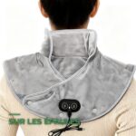Coussin Chauffant Électrique Cou et Épaules Massage Infrarouge