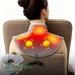 Coussin Chauffant Électrique Cou et Épaules Massage Infrarouge