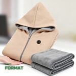 Couverture Chauffante Électrique USB 3 Niveaux Portable