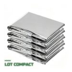 Couverture de Survie Mylar Thermique Lot de 10