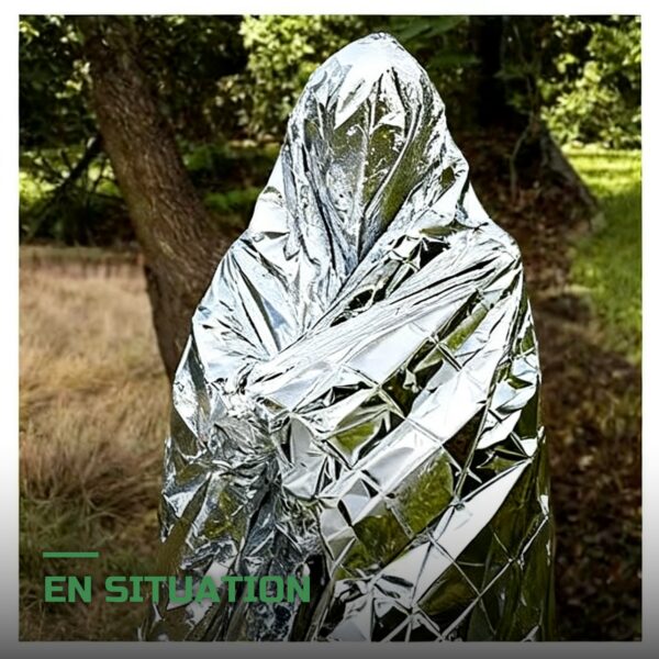 Couverture de Survie Mylar Thermique Lot de 10