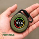 Détecteur de CO Portable 5-en-1 CO2 Température Humidité