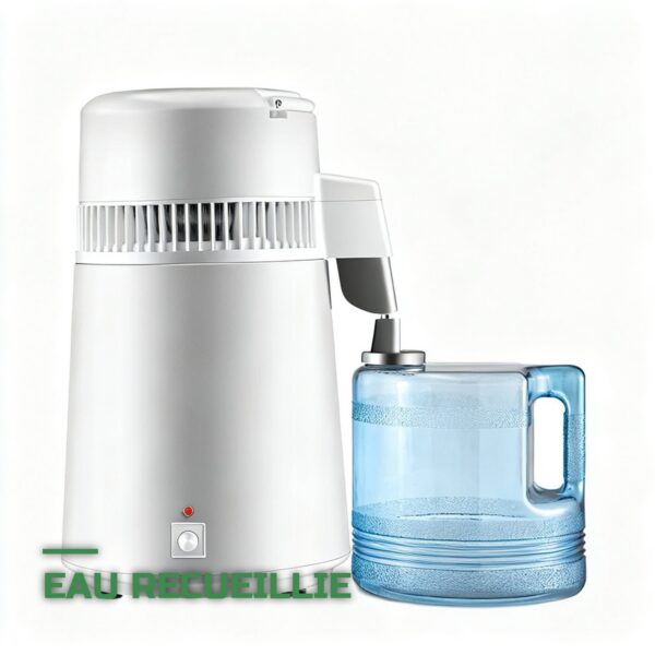 Distillateur d'Eau 4L en Acier Inoxydable Purificateur Domestique