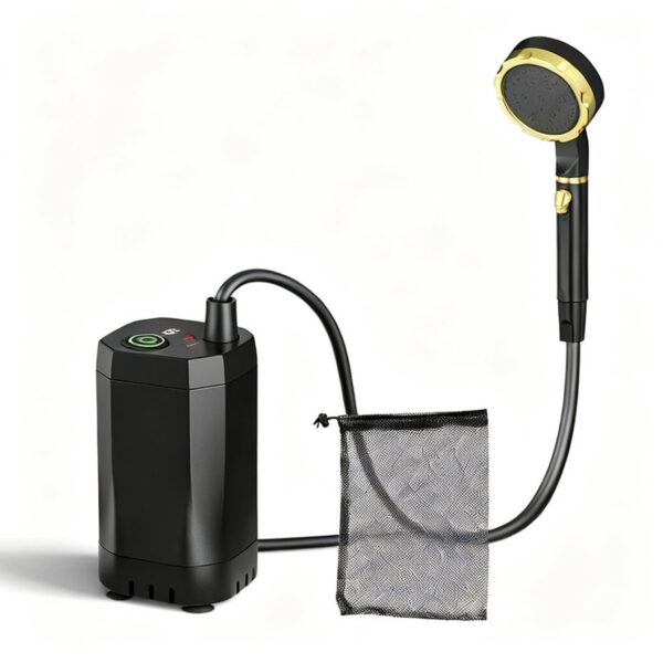 Douche de Camping Portable à Pompe Rechargeable avec Sac 20L