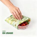 Emballage Alimentaire Cire d'Abeille Réutilisable