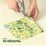 Emballage Alimentaire Cire d'Abeille Réutilisable