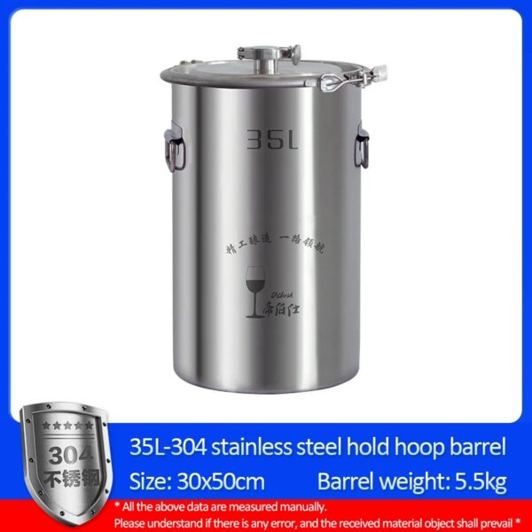 Fermenteur de Brassage en Inox 35L pour Brassage Maison Fermenteur de Brassage en Inox 35L pour Brassage Maison