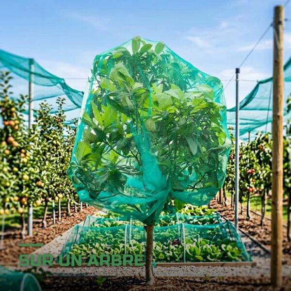 Filet de Protection Anti-Insectes et Anti-Grêle pour Potager