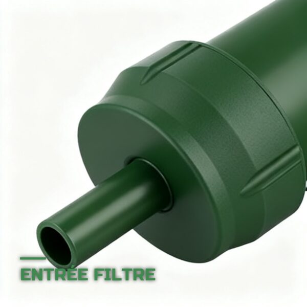 Filtre à Eau de Survie Paille Filtrante Portable