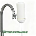 Filtre à Eau sur Robinet en Inox 304 avec Cartouche Céramique