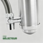 Filtre à Eau sur Robinet en Inox 304 avec Cartouche Céramique