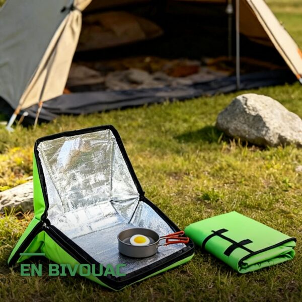 Four Solaire Portable Pliable pour Cuisson Sans Électricité