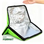 Four Solaire Portable Pliable pour Cuisson Sans Électricité