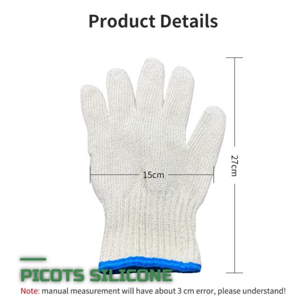 Gants Anti-Chaleur Résistants 500°C pour Four et Barbecue