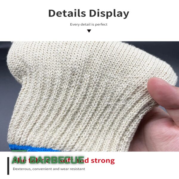 Gants Anti-Chaleur Résistants 500°C pour Four et Barbecue