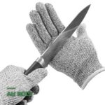 Gants Anti-Coupure Niveau 5 HPPE Résistants Cuisine & Bricolage