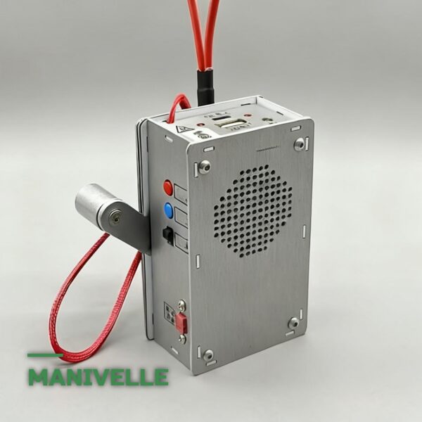 Générateur d'Urgence à Manivelle Radio Lampe LED & USB