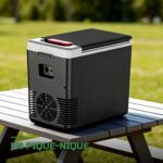 Glacière Électrique 12V et 220V 10L Froid et Chaud Portable