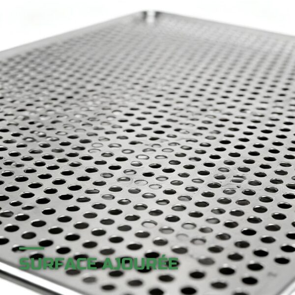 Grille de Mise en Conserve en Inox pour Stérilisation Vapeur