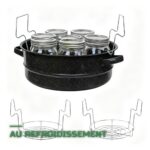 Grille de Mise en Conserve en Inox pour Stérilisation Vapeur
