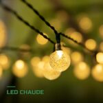 Guirlande Lumineuse Solaire 200 LED Étanche pour Jardin