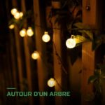 Guirlande Lumineuse Solaire 200 LED Étanche pour Jardin
