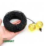 Guirlande Lumineuse Solaire 200 LED Étanche pour Jardin