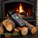 Humidimètre pour Bois EMT10 Testeur d'Humidité Écran LCD
