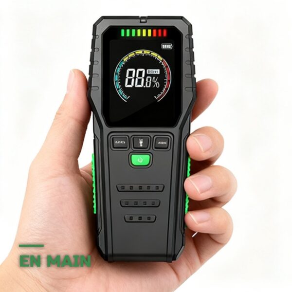 Humidimètre pour Bois Sans Contact à Écran LCD et Lampe