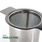 Infuseur à Thé en Acier Inoxydable Filtre Anti-Fuite