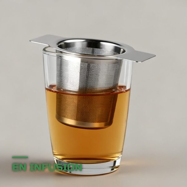 Infuseur à Thé en Acier Inoxydable Filtre Anti-Fuite