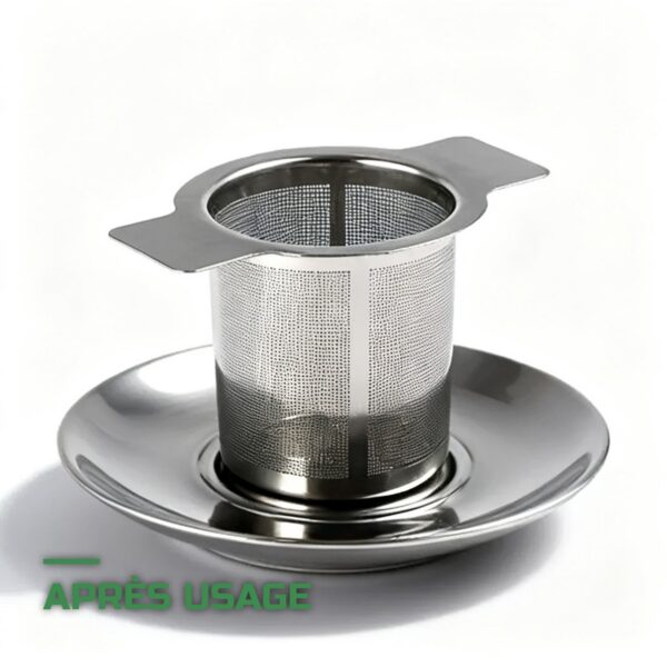 Infuseur à Thé en Acier Inoxydable Filtre Anti-Fuite