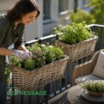 Jardinière de Balcon sur Rambarde