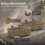 Jardinière de Balcon sur Rambarde