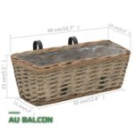 Jardinière de Balcon sur Rambarde