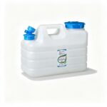 Jerrican d'Eau Rigide 11L avec Robinet Bidon de Stockage Potable