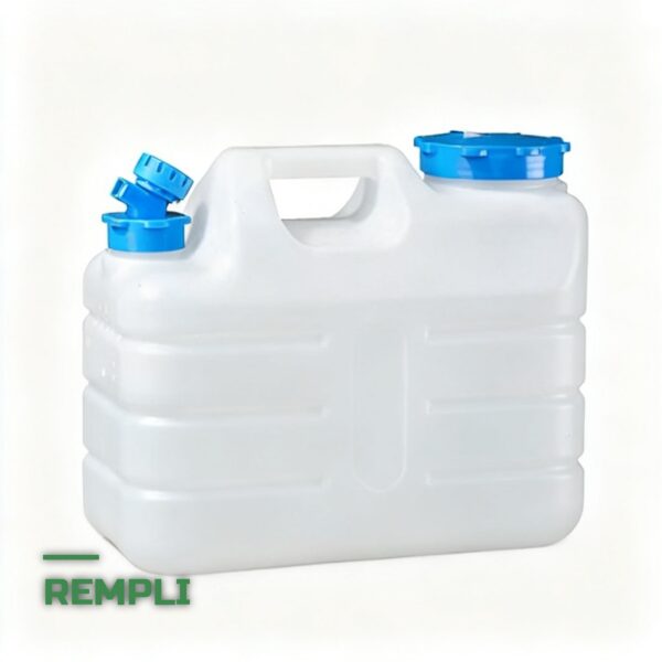 Jerrican d'Eau Rigide 11L avec Robinet Bidon de Stockage Potable