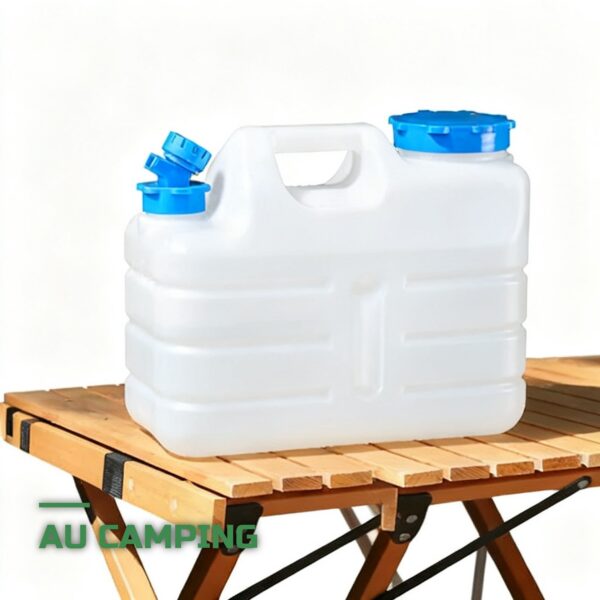 Jerrican d'Eau Rigide 11L avec Robinet Bidon de Stockage Potable