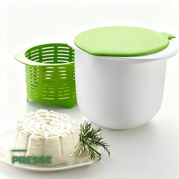 Kit de Fabrication de Fromage Moules Presse et Faisselle