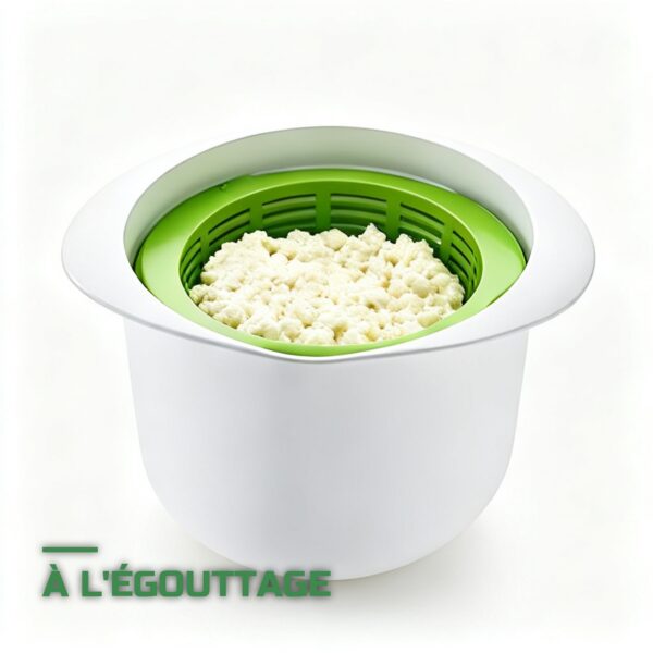 Kit de Fabrication de Fromage Moules Presse et Faisselle